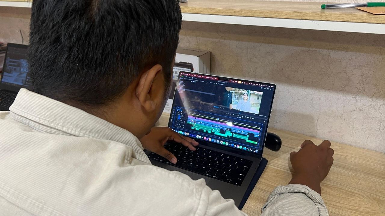 Dokumentasi Proses Editing Video